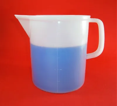 Produktbild von Messbecher 3 Liter aus Kunststoff mit Griff - Kuchen Messkanne, Temperaturen bis 120°C