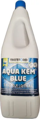 Produktbild von THETFORD Aqua Kem Blue - Sanitärzusatz für mobile Toiletten - 2000ml - Reduziert Gasentwicklung