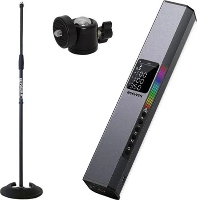 Immagine prodotto di Neewer rod light RGB1 Luce LED RGB con treppiede e giunto a sfera