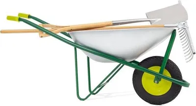 Produktbild von Famanu Reserveband 4.80/4.00-8 für Schubkarre oder Bollerwagen – Schwarz