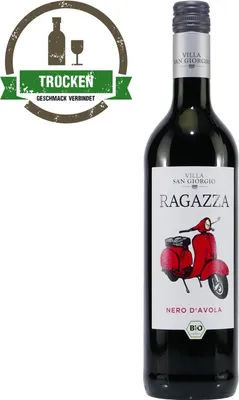 Produktbild von Ragazza Nero d´Avola DOC Sicilia - Italien Rotwein - trocken