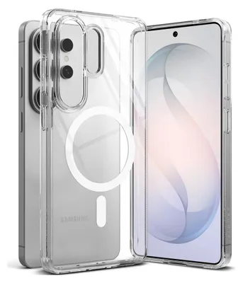 Image de Coque pour Galaxy S26 Ultra, Ringke Fusion Magnetic avec MagSafe, transparente