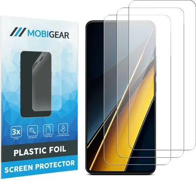 Produktbild von Mobigear  POCO X6 Pro Displayschutz Schutzfolie - Hüllenfreundlich (3er Pack)
