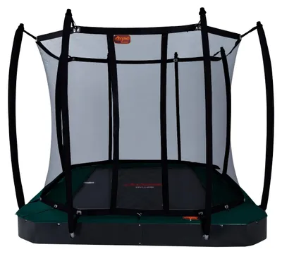 Produktbild von Avyna Trampolin FlatLevel 380x255 (238) mit Netz | Grün