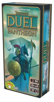 Imagen del producto de 7 Wonders: Duel – Pantheon (Edición inglesa) – Juego de mesa – Repos Production – 2 jugadores – 10+