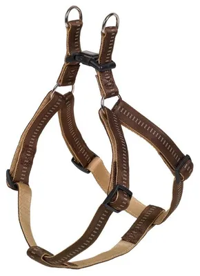 Obrázek produktu pro Nobby Soft Grip, Pes, Popruh proti tahání, M-L, Hnědá, Nylon, Jednobarevný