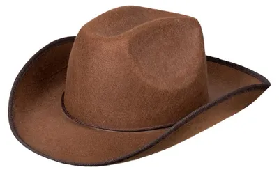 Obrázok produktu pre Boland 04097, Klobúk na maškarný ples, Dospelý, Akékoľvek pohlavie, Polyester, Hnedá, 590 mm