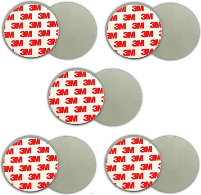 Produktbild von 5x Magnethalter Rauchmelder | Magnethalterung Magnetbefestigung Magnet Halterung