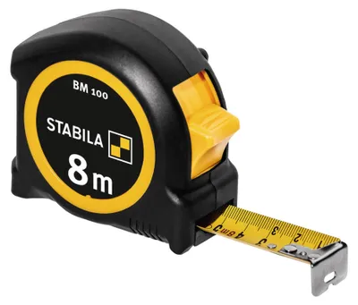 Produktbild von STABILA BM 100, 8 m (cm) Taschenbandmaß