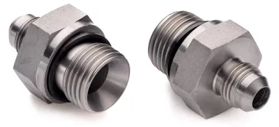 Produktbild von POLBERIS Nippel 1/2'' BSP - 9/16'' JIC aus Stahl złączka