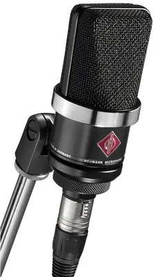 Produktbild von Neumann TLM 102 bk, Studio-Mikrofon, 20 - 20000 Hz, 50 Ohm, 1000 Ohm, 11 mV/Pa, 21 dB