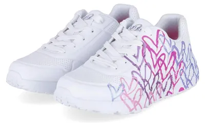 Produktbild von Skechers Mädchen Low Sneaker UNO LITE Weiß Synthetik Größe: 361/2
