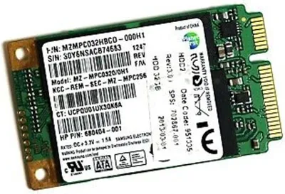 Produktbild von SSD 32 GB mSATA