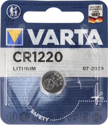 Produktbild von Knoflíková baterie VARTA Electronics CR1220 Lithium