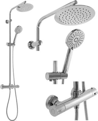 Produktbild von Rea Duschgarnitur Bliss Thermostat Chrome