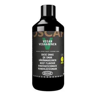 Produktbild Oscar Vegan Beef Rindgeschmack Aroma Konzentrat Flasche 1000ml