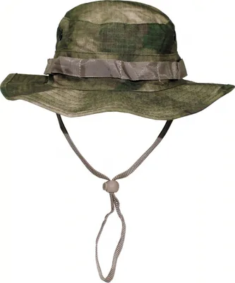 Produktbild von MFH US GI Buschhut, mit Kinnband, GI Boonie, Rip Stop, HDT-camo FG