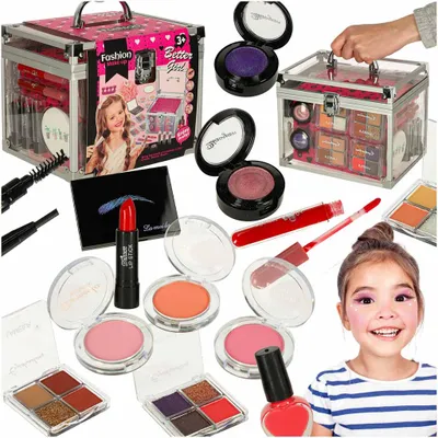 Immagine prodotto di Valigetta con set di cosmetici per il trucco, spa a casa, valigia XXL