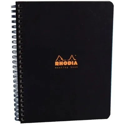 Produktbild von Rhodia MeetBook mSpi 22,5x29,7 80Bl sw