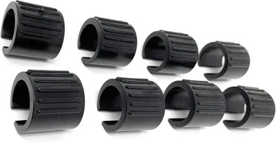 Produktbild von Klemmschalengleiter Set für Stühle, 8 Stück, Bodenschoner Ø 24-26 mm ohne Zapfen