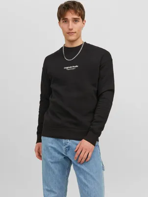 Produktbild von Jack & Jones Vesterbro Sweat Noos Sweatshirt Schwarz S Mann Schwarz S