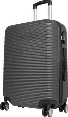 Produktbild von ABS Trolley Reisekoffer Malaga 66cm 66 Liter mittelgroß anthrazit