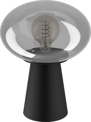 Produktbild von EGLO Tischlampe Madonnina, Nachttischlampe mit Glaskugel, Deko Tischleuchte für Schlafzimmer und Wohnzimmer, E27, 32,5 cm