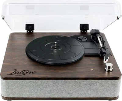 Obrázek produktu pro Latone Melody Cover Walnut Přenosný gramofon