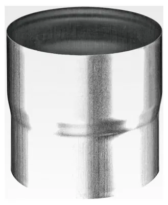 Produktbild von Steckmuffe Fallrohrverbinder für Rohre DN 100 aus Titanzink