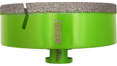 Image de Forets diamantés pour carrelage, 125 mm, filetage M14, pour granite, marbre, céramique, adaptés au perçage à sec