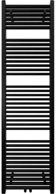 Immagine prodotto di Radiatore da bagno Lincoln - attacco centrale da 50 mm / laterale - 559 W - nero opaco - 1800x500 mm