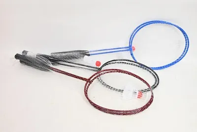 Produktbild von Metall-Badminton mit Federball A-1126 83801