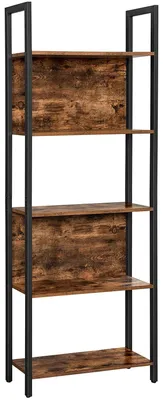 Produktbild von Industrieller Küchenschrank, Leiterschrank mit 5 Einlegeböden, 62 x 24 x 165 cm
