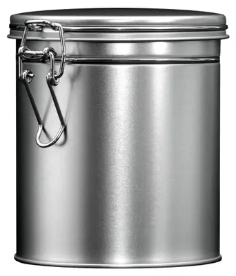 Produktbild von Kaffeebehälter rund mit Bügelverschluss, 102 x 122 mm