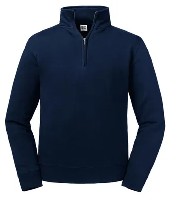 Immagine prodotto di Russell - Felpa "Authentic" con zip corta da uomo LT5618 (XS) (blu scuro)