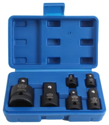 Image de SATRA | Jeu d'adaptateurs, 6 pces, 1/4" à 3/8", 3/8" à 1/4", 3/8" à 1/2", 1/2" à 3/8", 1/2" à 3/4