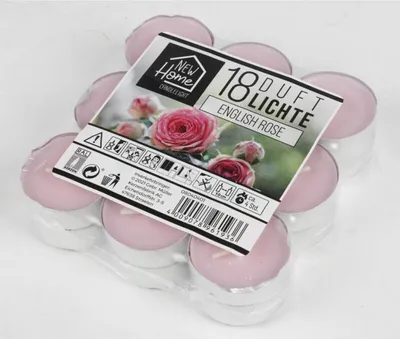 Produktbild von 10x Teelichter Duft 18er Kerzen Farben Tischdekoration Innen Aroma Licht Frische