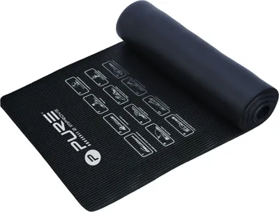 Image de NBR Tapis d'Exercice Noir 183x58x1cm Pure 2 Imporve