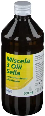 Immagine prodotto di Miscela 3 Olii Lassativo 500 Ml Md