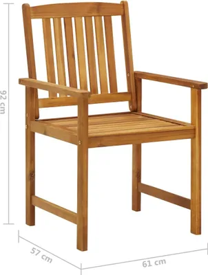 Zdjęcie produktu dla VidaXL 3061193, Drewno akacjowe, Drewno, 610 mm, 570 mm, 920 mm