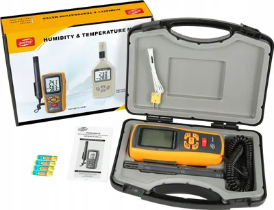 Produktbild von Hygrometer Zähler Für Luftfeuchtigkeit Und Lufttemperatur