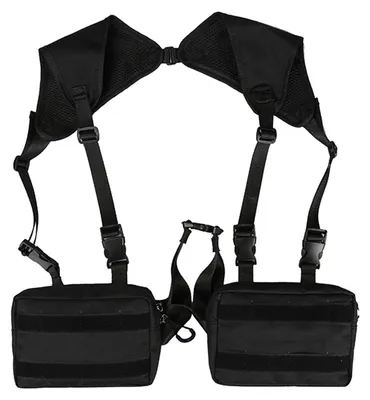 Produktbild von Omgoods – Diebstahlsicherer Brustbeutel – Lässige Umhängetasche für Outdoor- und Sportaktivitäten