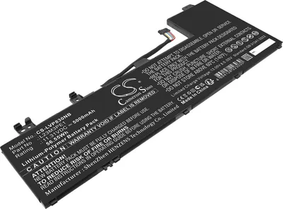 Image de TECHTEK Batterie pour ordinateur portable compatible avec [Lenovo] 83DR0000SB, 83DR0002US, 83DR0003JP, 83DR0004JP, 83DR0006MJ, 83DR0007MJ, 83DR0008MJ
