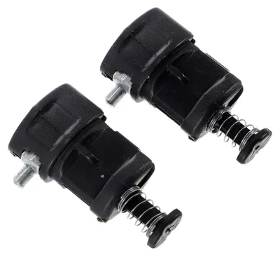 Produktbild von 2 Stück Metall Kofferschloss Clips für Teleskopstangen