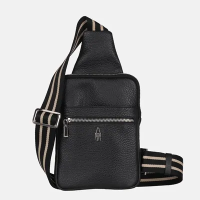 Immagine prodotto di IVA - Borsa in pelle nera