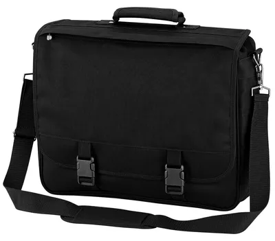 Image de Sac à bandoulière Quadra Portfolio - 12 litres FK499 (taille unique) (noir)