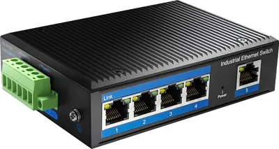 Produktbild von 5-portowy przemysłowy przełącznik LAN IG1005 1 Gb/s