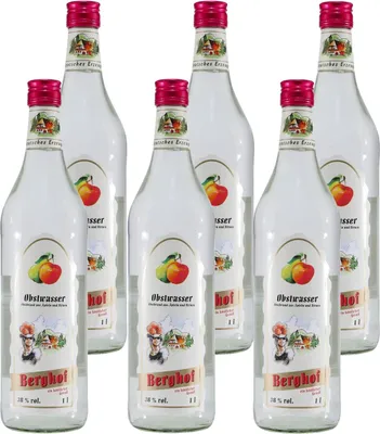 Produktbild von Berghof Obstwasser (6 x 1,0L)