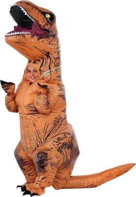 Produktbild von Tyrannosaurus Rex aufblasbares Anime Cosplay lustiges Dinosaurierkostüm für Partys, Halloween und Karneval