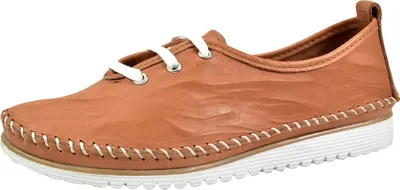 Produktbild von Andrea Conti Damen Leder sportiver Schnürschuh lässig Halbschuh bequem 0023626, Größe:41 EU, Farbe:Braun